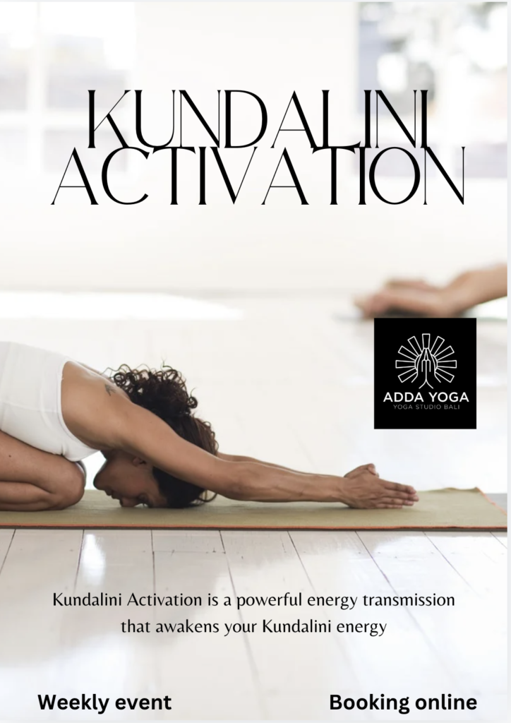 Kundalini activation process Bali